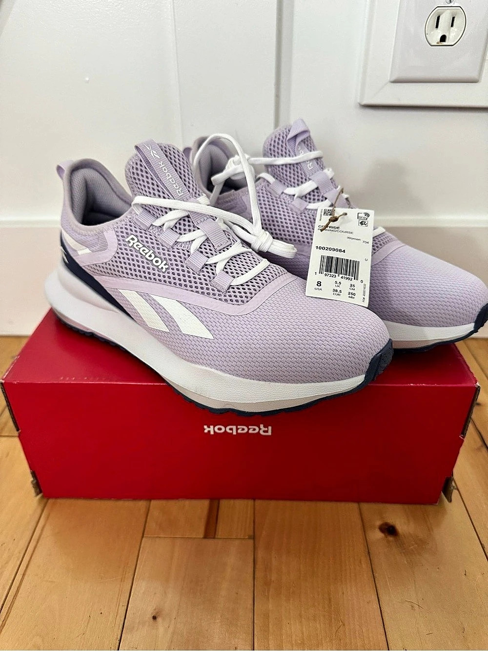 Reebok Cozyride Running Course Women's Running Shoes Purple & White US 8
